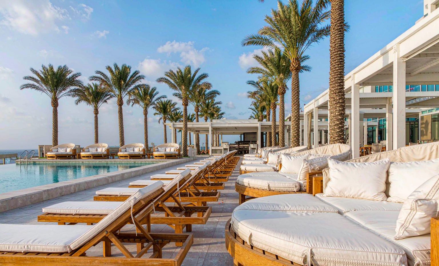 Hotel poolside